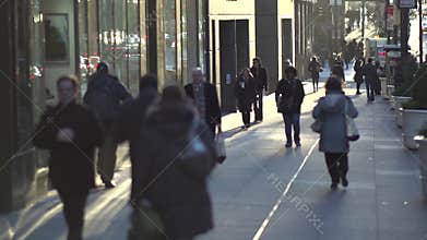 Slo-mo of New York crowds (7 of 14)