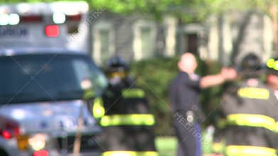 Emergency crews respond after an accident (5 of 8)