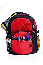 Red School Back Pack