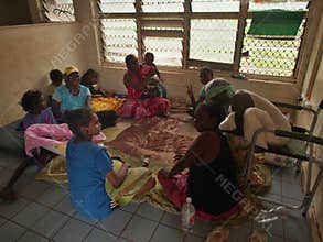 Tiwi Women Playing A Card Game