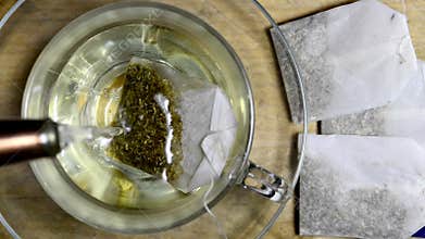 Tea-bag of chamomille