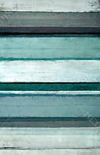 Teal and Grey Abstract Art Painting