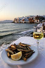 Greek Food and Wine with