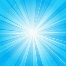 Blue ray background