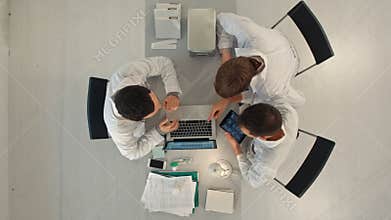 Doctor Meeting Teamwork Diagnosis Healthcare