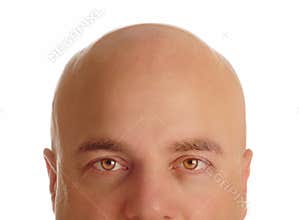 Bald man