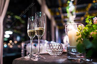 Wedding Champagne glasses