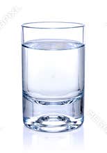 Glass of water