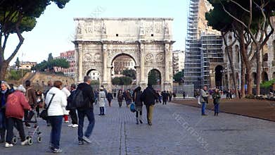 Arch of Constantine, Rome, Italy