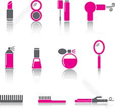 Beauty Icon Set