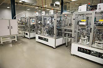Industrial Manufacturing Factory, Automation Machines