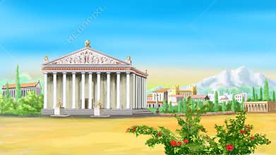 Ancient Greek temple