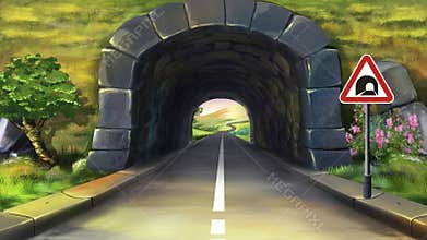 Mountain tunnel