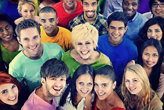 Diverse People Friends TogethernessT eam Community Concept