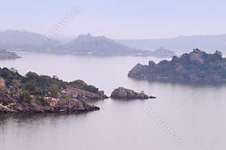 The islands on Victoria lake near Mwanza city, Tanzania