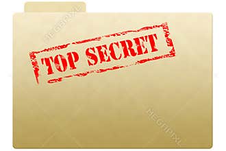 Secret document folder