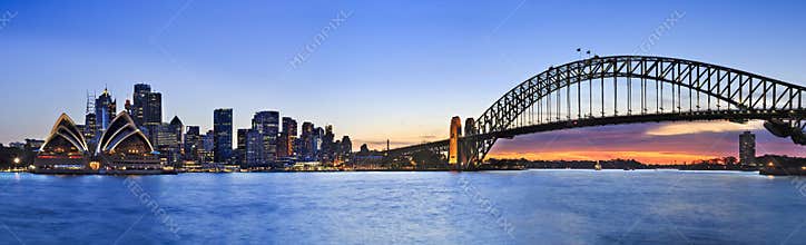 Sydney CBD Kirribilli 3 horizontal pan