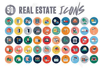 50 Real Estate Icons