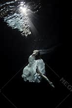 ballerina underwater