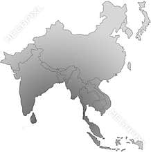 South east asia map
