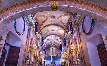 Cathedral Atar Parroquia Dolores Hidalalgo Mexico