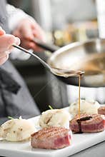 Adding sause