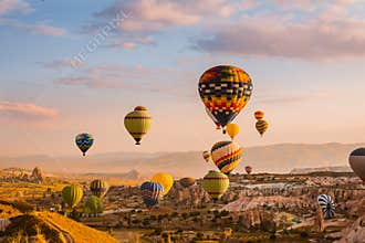 Air balloon in Cappadocia, Turkey