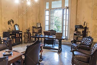 Study in private villa Havana