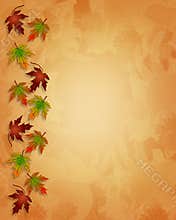 Thanksgiving Autumn Fall Border
