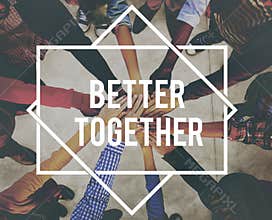 Better Together Unity Community Teamwork Concept