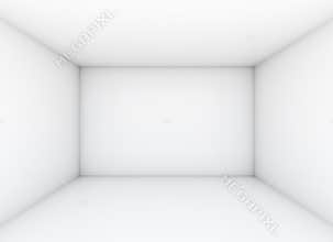 Empty white room for exhibition
