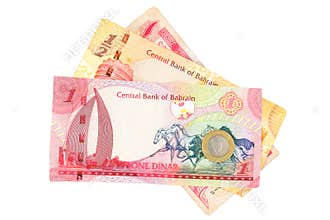 Bahrain currency - isolated