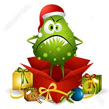 Flu Bug Christmas Present