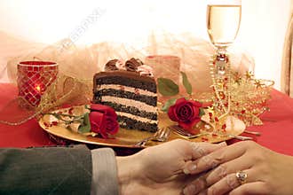 Romantic dessert