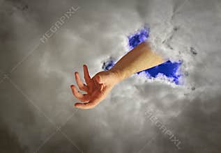 Hand of god
