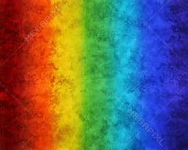Painted Rainbow Background
