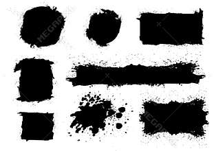 Grungy brush sets