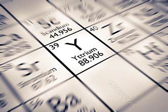 Focus on Yttrium Chemical Element