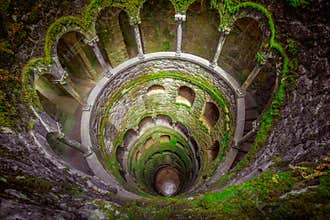 Sintra, Portugal at the Initiation Well