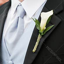 Wedding boutonniere