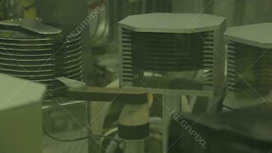 Production of silicon wafers
