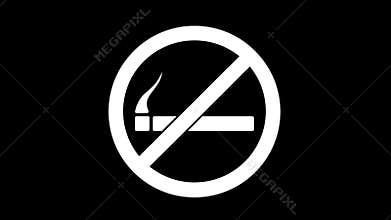 No smoking sign