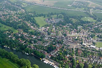 Datchet village, Berkshire, Aerial View