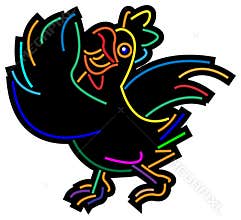 Funny chicken