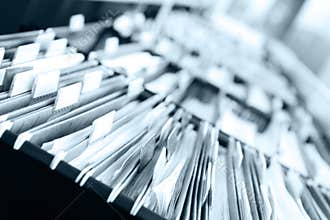 Piles of files