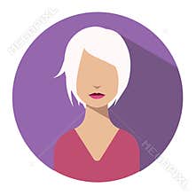 User sign icon. Person symbol. Human avatar.