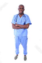 African Amrican Male Nurse