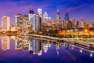 Philadelphia, Pennsylvania Skyline