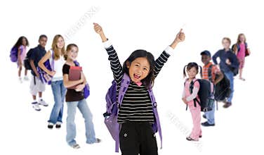 School Kids Diversity