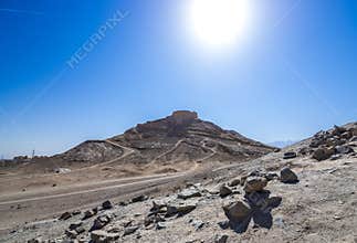 Zoroastrian ruins in Yazd